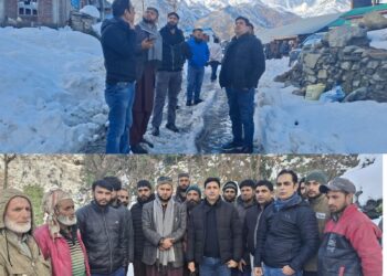 SDM reviews restoration works in Mahore-Dharmari Subdivision