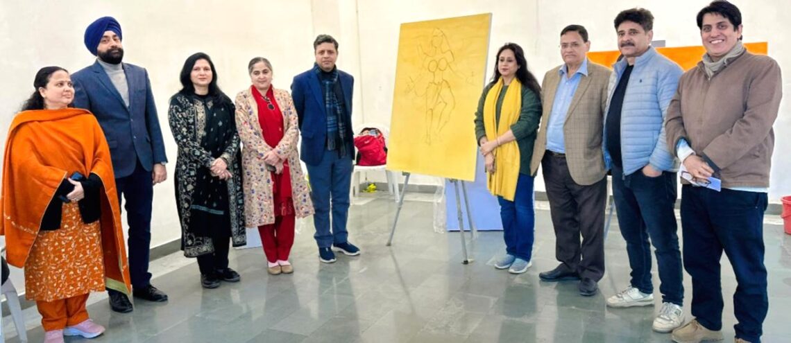 Sanjeev Verma inaugurates 3-Day Painting camp on “My India, My Vote” at Kala Kendra Jammu