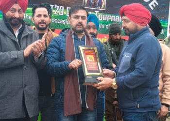 Satish Sharma hold public outreach programme in Chhamb, announces sports infrastructure upgrade at Mini Sports Stadium Gole Gujral