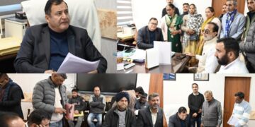 Javid Dar assesses  development issues, assures time bound action