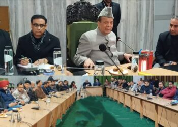 Speaker JK LA interacts with media fraternity ahead of Budget session