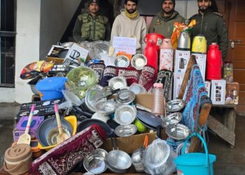 Police Solves Burglary Case Within 24 Hours In Sopore, Accused Arrested