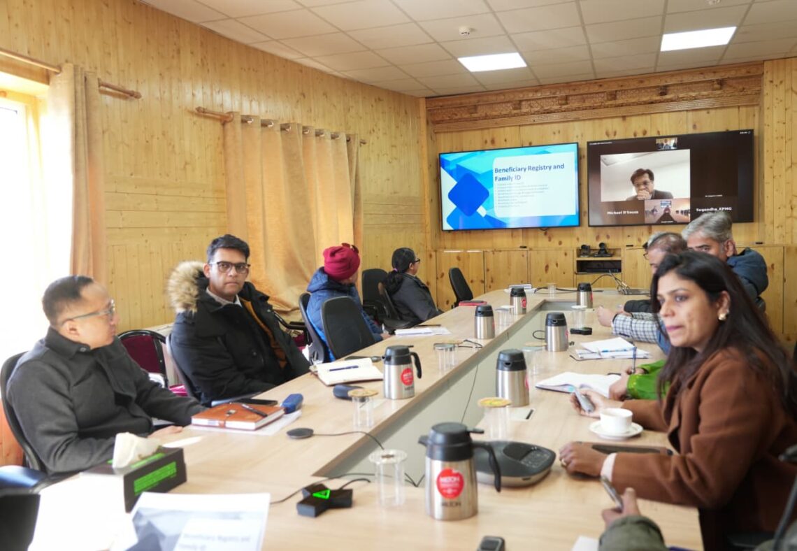 Chief Secretary chairs review meeting on Unified Beneficiary Portal
