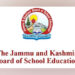 JKBOSE Datesheet for class 11th and 12th Download Here
