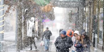 Unsung Heroes Work Nonstop to Restore Normalcy Amid Snowfall, Windstorm