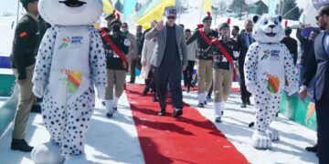 CM Omar Abdullah articulates vision to make Gulmarg an international ski destination at the 6th Khelo India Winter Games