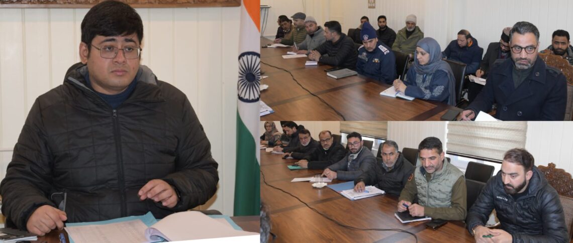DC Ganderbal reviews arrangements for Maha Shivratri and Holy month of Ramadan
