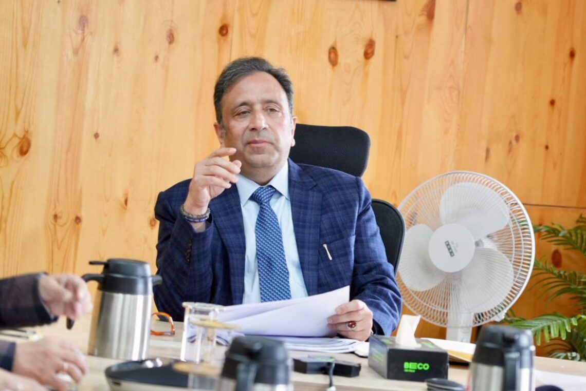 Chief Secretary reviews Hon’ble LG action tracker status in Leh Chief Secretary reviews Hon’ble LG action tracker status in Leh