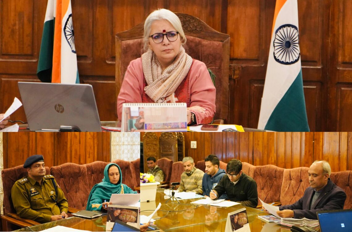 DC Bandipora chairs DRAC Meeting; Approves nine Rent Assessment Cases
