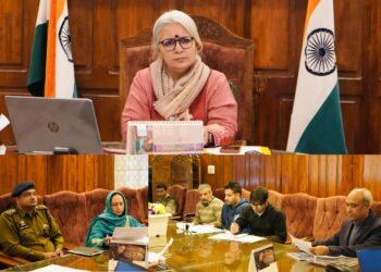 DC Bandipora chairs DRAC Meeting; Approves nine Rent Assessment Cases