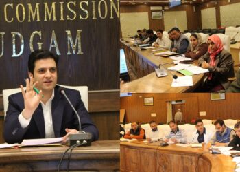 DC Budgam chairs DLC Meeting on Land Use Conversion