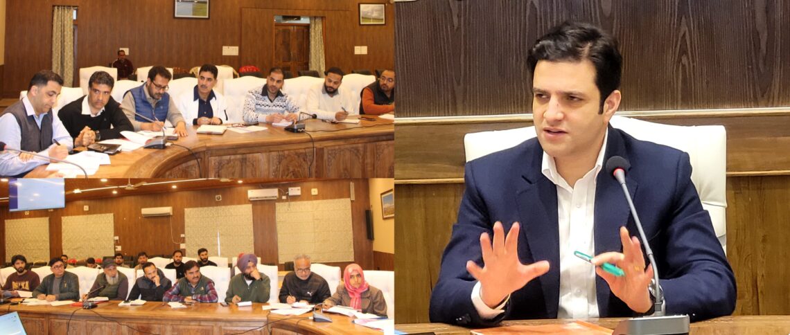 DC Budgam reviews status of Panchayat Electoral Roll Revision in District