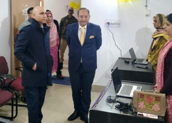 DC Kishtwar inspects newly established SBDU Office