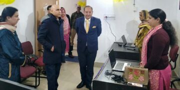 DC Kishtwar inspects newly established SBDU Office