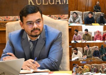 DC Kulgam reviews functioning of SWD, implementation of Welfare Schemes