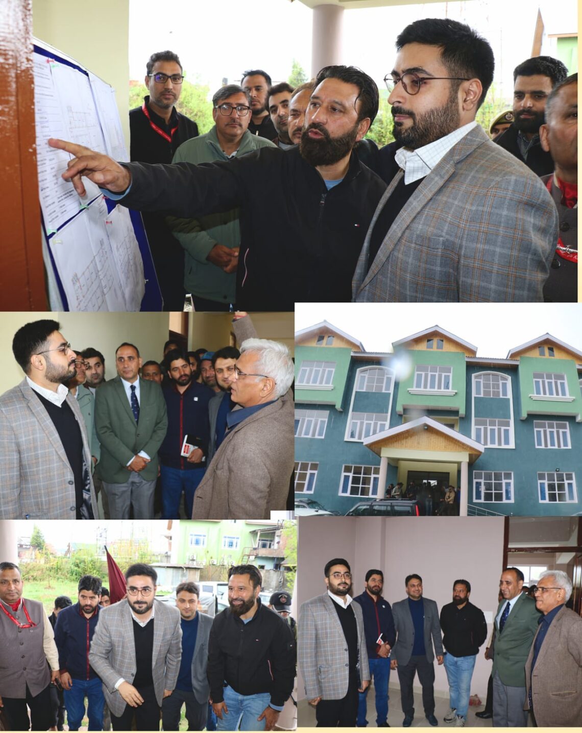 DC Srinagar Inspects newly constructed hostel for wards of ex-servicemen/martyrs at Peerbagh DC Srinagar Inspects newly constructed hostel for wards of ex-servicemen/martyrs at Peerbagh