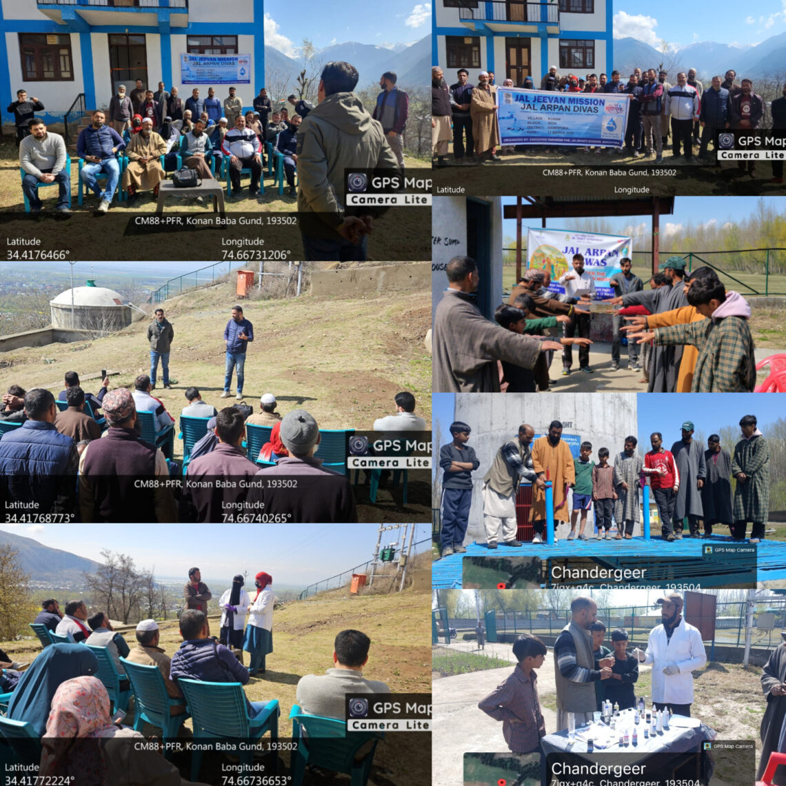 District Admin Bandipora Celebrates Jal Arpan Diwas under Jal Mahotsav Pakhwada