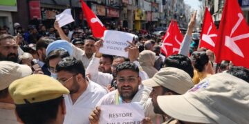 Thousands of NC Workers Rally in Jammu, Demand Restoration of Law and Order After Attack on Farooq Abdullah