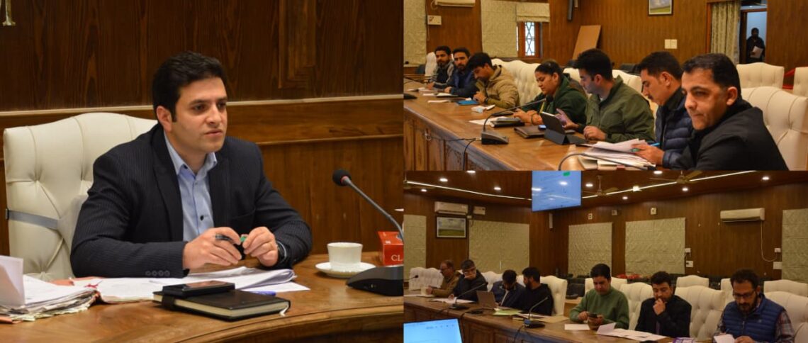 DC Budgam reviews Revenue related matters in district
