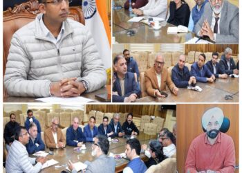 Div Com Kashmir Holds Interaction with Representatives of Industries, Trade Bodies