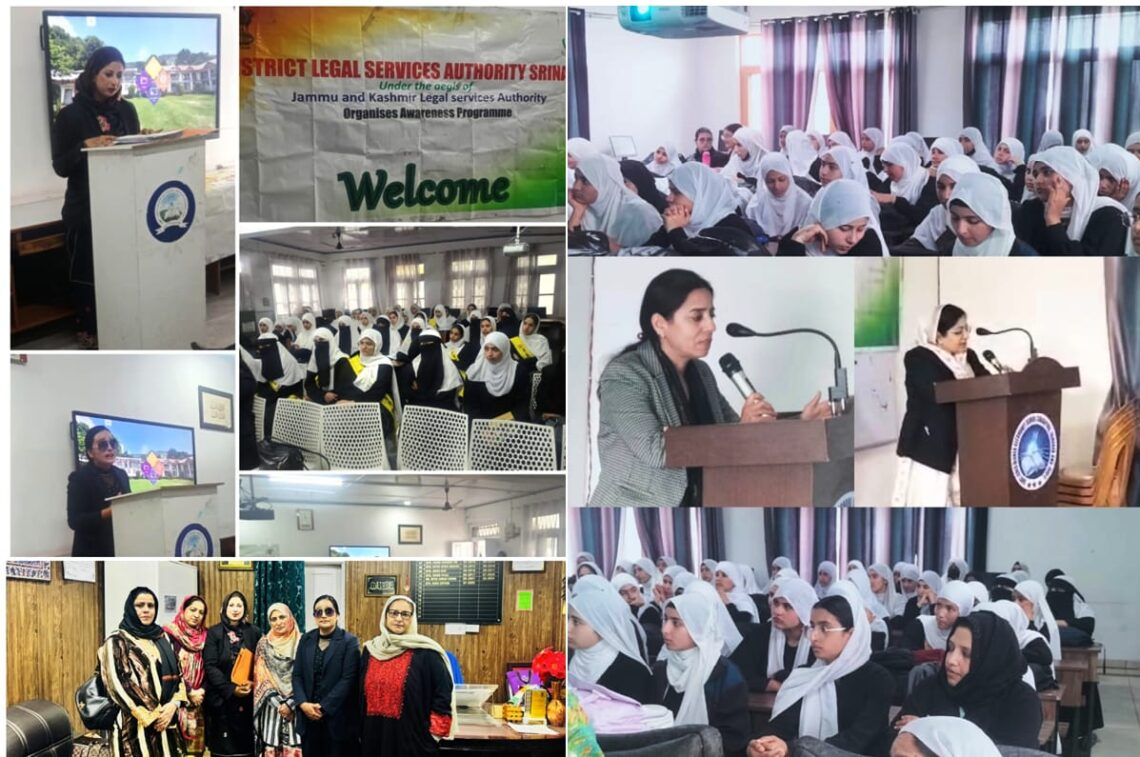 DLSA Srinagar conducts Legal Awareness Programme at Central Jail on Parole, Furlough & Premature Release DLSA Srinagar conducts Legal Awareness Programme at Central Jail on Parole, Furlough & Premature Release
