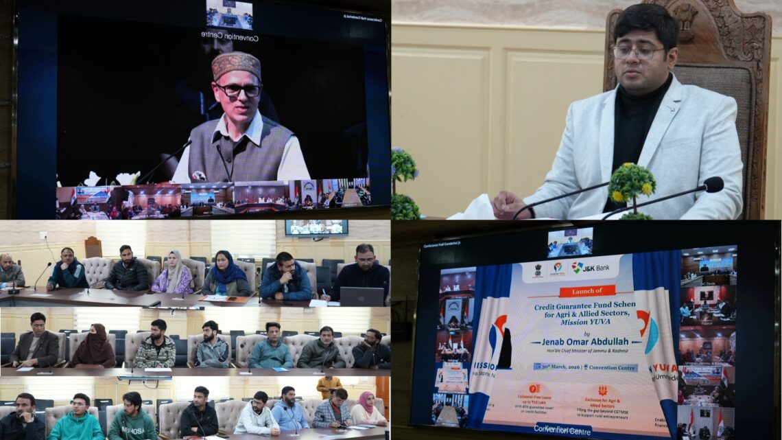 District Ganderbal participates virtually in Yuva Mahotsav held in Jammu