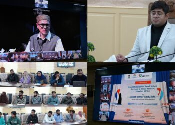 District Ganderbal participates virtually in Yuva Mahotsav held in Jammu