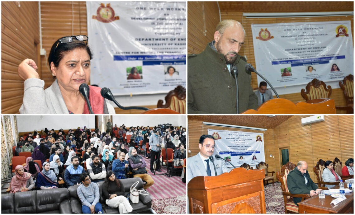 KU begins week-long workshop on communication skills in AI era KU begins week-long workshop on communication skills in AI era