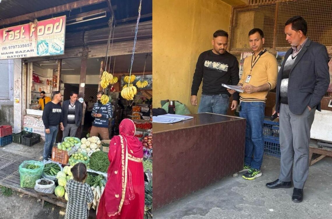 Market checking drive intensified across Ramban district