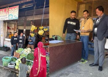 Market checking drive intensified across Ramban district