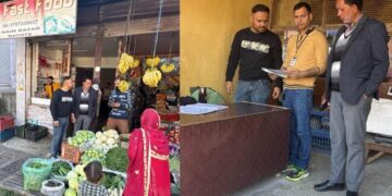 Market checking drive intensified across Ramban district Market checking drive intensified across Ramban district