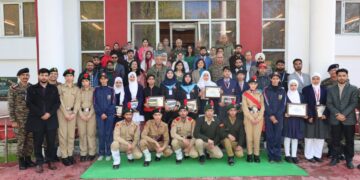 GOC-IN-C NORTHERN COMMAND AND REGIONAL PRESIDENT AWWA NORTHERN COMMAND HONOUR OUTSTANDING INNOVATORS AND ACHIEVERS OF ARMY GOODWILL SCHOOL OF CHINAR CORPS GOC-IN-C NORTHERN COMMAND AND REGIONAL PRESIDENT AWWA NORTHERN COMMAND HONOUR OUTSTANDING INNOVATORS AND ACHIEVERS OF ARMY GOODWILL SCHOOL OF CHINAR CORPS