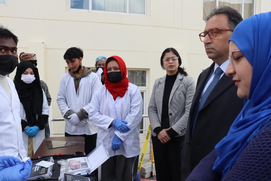 Chief Secretary Ashish Kundra visits Taruthang Campus, University of Ladakh