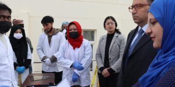Chief Secretary Ashish Kundra visits Taruthang Campus, University of Ladakh