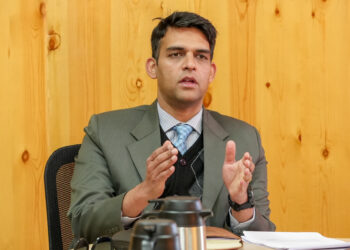 The Managing Director of Sindhu Infrastructure Development Corporation (SIDCO), Sh. Bhepesh Chaudhary,