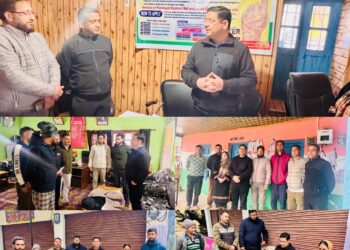 ADC inspects special camps for Panchayat Electoral Roll Revision in Bhaderwah