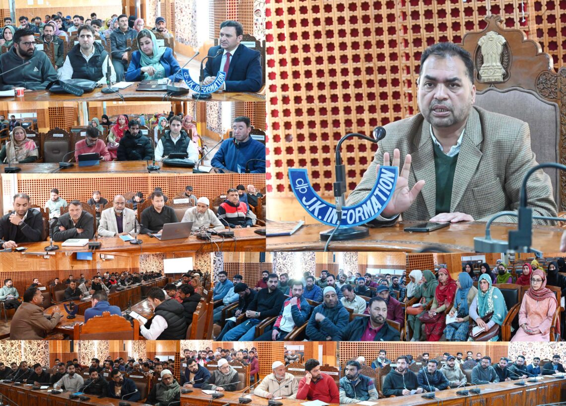 ADDC Shopian reviews District-Level planning for Mission Gyan Bharatam