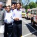 CM Omar Abdullah flags off ambulances, healthcare equipment under JKSPDC CSR initiative
