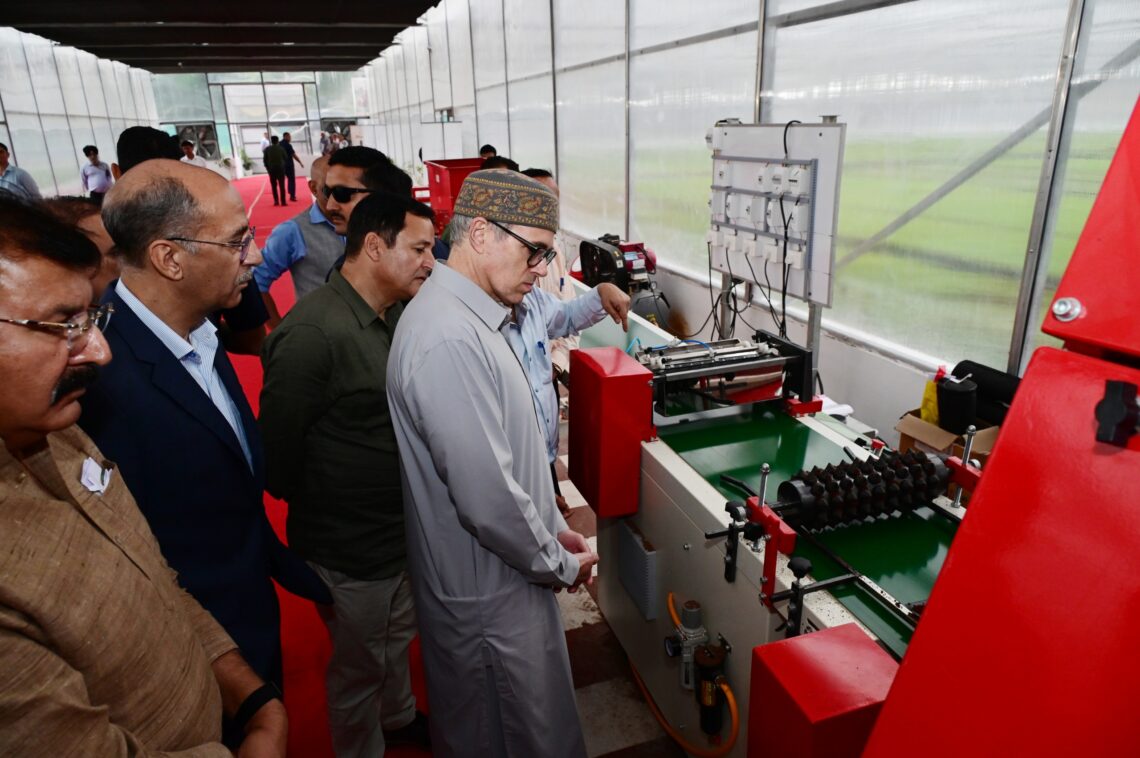 CM Omar Abdullah inaugurates ₹5.93 crore Centre of Excellence for Agriculture at Talab Tillo, pitches for quality inputs and climate-resilient farming CM Omar Abdullah inaugurates ₹5.93 crore Centre of Excellence for Agriculture at Talab Tillo, pitches for quality inputs and climate-resilient farming