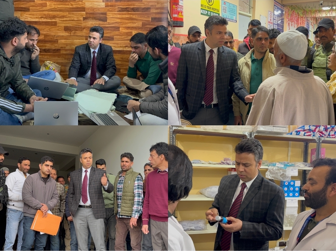 DC Anantnag visits Mini Secretariat, SDH Bijbehara DC Anantnag visits Mini Secretariat, SDH Bijbehara