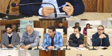 DC Srinagar conducts review of proposed major infrastructural projects, ongoing infra works in district