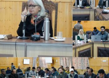DDC Bandipora reviews District CAPEX Budget 2025–26; Discusses Roadmap for 2026–27