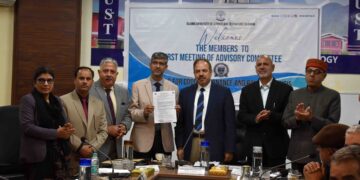 IUST Signs MoU with CGG Hyderabad to Advance Governance and Policy Research