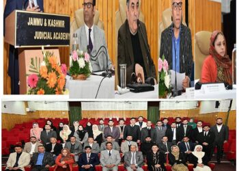Judicial Academy Srinagar hosts Training on Fair and Speedy Trial under Article 21 for Judicial Officers