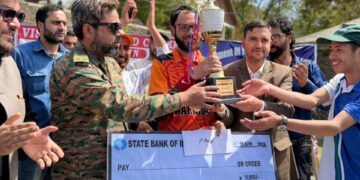 Army Organises Special Cricket Match to Boost Confidence of Visually Impaired Youth