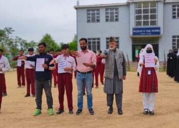 Social Activist and Youth Leader Muzamil Mehmood organized a Drug-Free Pledge