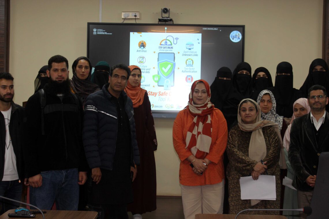 IUST Organises Cybersecurity Awareness Program with ISEA, MeitY