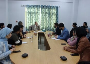 VC Leads Expert Interaction with Geomatics Students at IUST