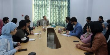 VC Leads Expert Interaction with Geomatics Students at IUST