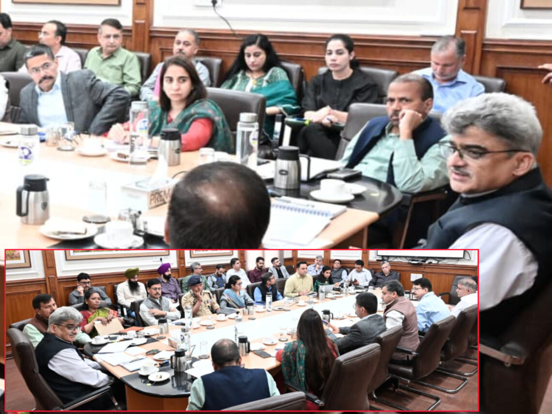 Chief Secy reviews BISAG-N supported e-Governance initiatives in J&K